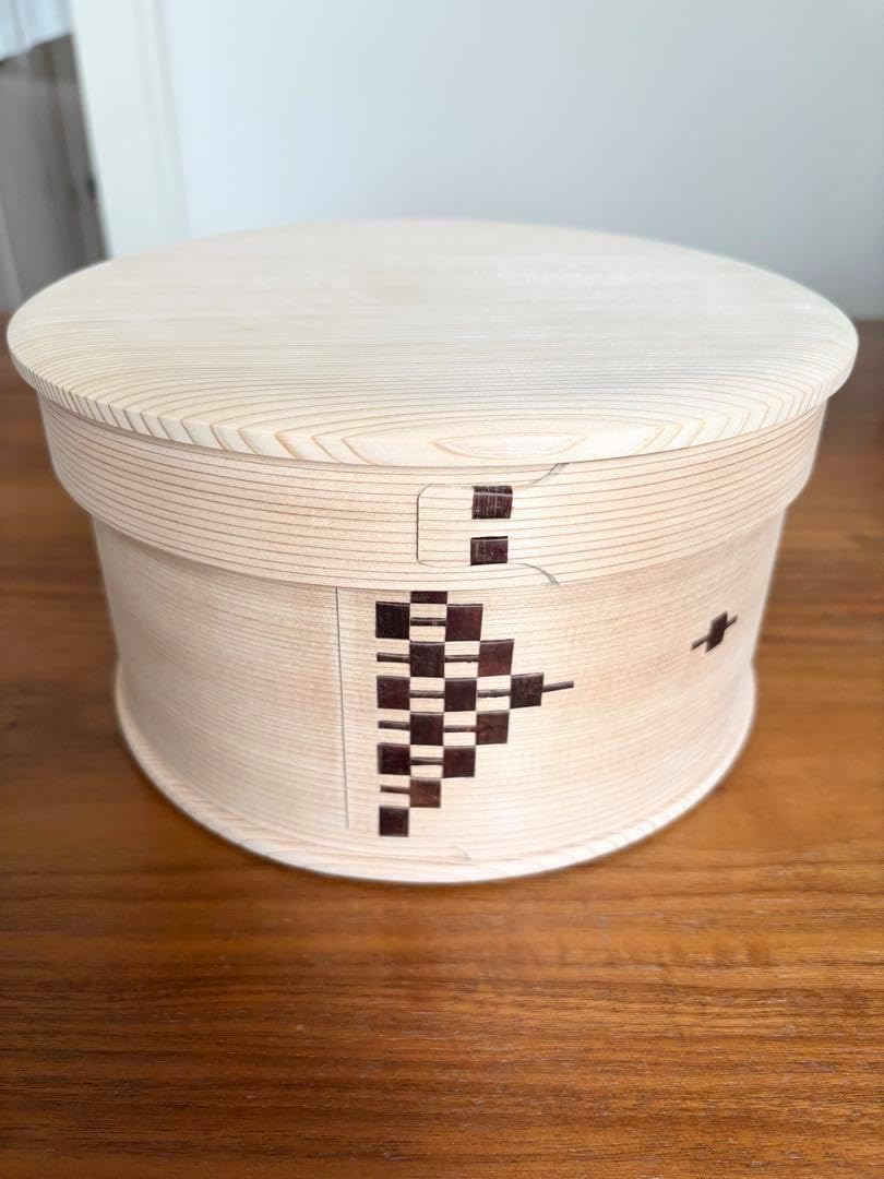 【新品未使用品】わっぱ　おひつ　杉　自然素材　柴田慶信商店　ごはん　七寸 わっぱ おひつ 杉 自然素材 柴田慶信商店 ごはん 七寸 新品未使用品